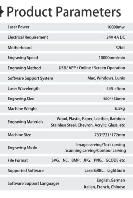 Laser engraving machine for metal