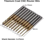 40pcs 12mm End Mill CNC Router Bits Set - Image 3