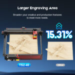 TS2 40W Laser Engraving & Cutting Machine - Image 4