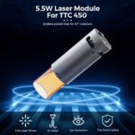 2.5w/5.5w Laser Head  for TTC450 & CNC 3018s - Image 8