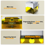 TS1 Mini Laser Engraver Machine - Image 3